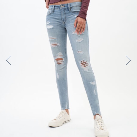 Aeropostale high rise ripped jean - Picture 2 of 3